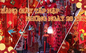 Phố bánh kẹo Hà Nội nhộn nhịp ngày cận tết dù sức mua giảm