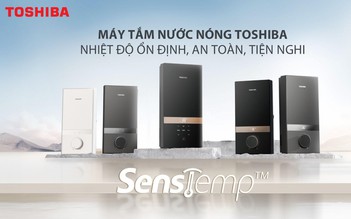 Máy tắm nước nóng cao cấp Toshiba, giải pháp cân bằng giữa nhịp sống hiện đại