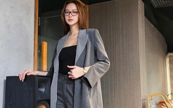 Blazer tối màu 'hack dáng' tối đa cho nàng xuống phố