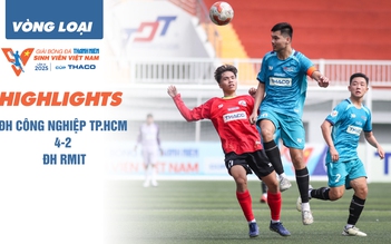 Highlight ĐH Công nghiệp TP.HCM 4-2 ĐH RMIT | Vòng loại TNSV THACO CUP 2025