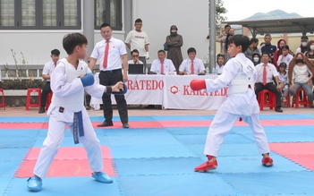 Diên Khánh: Hơn 140 VĐV tham gia giải Karate các nhóm tuổi Thiếu niên - Nhi đồng