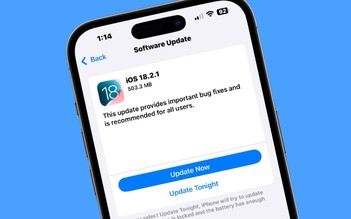 iOS 18.2.1 chính thức phát hành