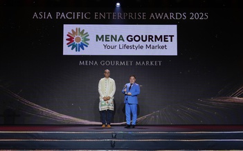 Mena Gourmet là ‘Thương hiệu truyền cảm hứng’ tại giải thưởng Doanh nghiệp châu Á