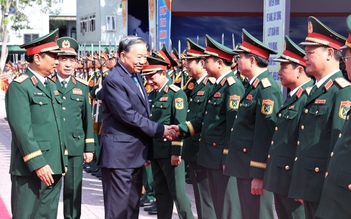 Tổng Bí thư Tô Lâm dự lễ kỷ niệm 80 năm ngày truyền thống Quân khu 4