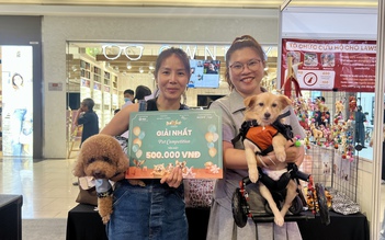 Chó, thỏ, chuột hamster... lần đầu tiên được vào sảnh trung tâm thương mại vui chơi