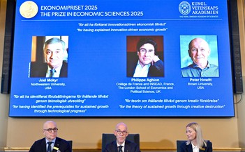 Giải Nobel Kinh tế vinh danh nghiên cứu về tăng trưởng