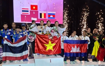 Đội tuyển bi sắt Việt Nam đoạt HCV thế giới tại Pháp, hồi hộp chờ… SEA Games hồi âm