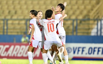 U.17 nữ Việt Nam ra quân tưng bừng ở vòng loại châu Á: Thắng rất đậm đảo Guam