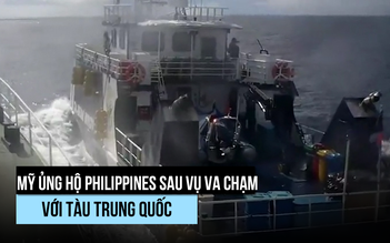 Mỹ ủng hộ Philippines sau cảnh báo từ Trung Quốc về va chạm tàu ở Biển Đông