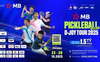 MB Pickleball D-Joy Tour 2025 chặng 3: Đường đua nóng hướng đến Vietnam Masters