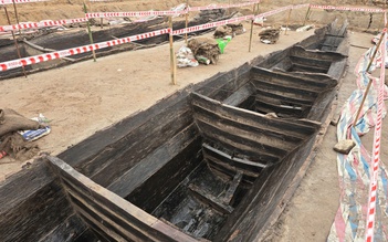 Thuyền cổ ở Bắc Ninh là của Hai Bà Trưng?