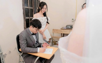 Độc lạ: Chú rể phải vượt qua bài kiểm tra tiếng Anh mới được rước dâu