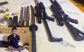 Đồng Nai: Kiểm tra hành chính cơ sở massage, phát hiện 2 khẩu súng hơi