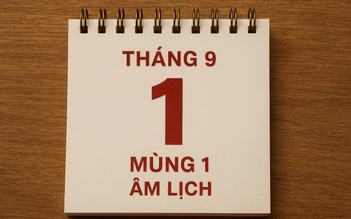 Hôm nay 21.10 là mùng 1 tháng 9 âm lịch, tháng siêu trăng sáng nhất năm