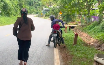 Người chồng để quên vợ khi đổ xăng, nhân viên đuổi theo 8 km 'trả lại'