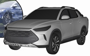 Xe bán tải mới của BYD lộ diện