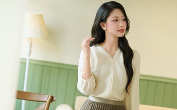 Chân váy xếp ly dẫn đầu xu hướng thời trang phái nữ