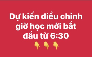 Sinh viên phản đối giờ vào học lúc 6 giờ 30 sáng, trường ĐH nói gì?