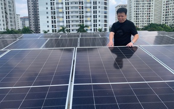 Lắp điện mặt trời mái nhà, giảm 80% tiền điện mỗi tháng