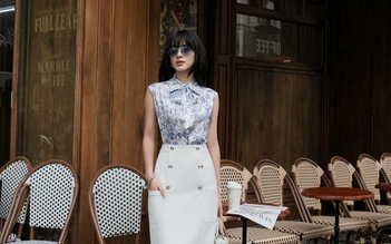 Đẹp hút hồn với chân váy bút chì cho quý cô văn phòng