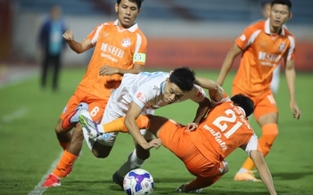 Tuyển thủ U.23 Việt Nam ghi bàn, Đà Nẵng hòa tiếc nuối ĐKVĐ Nam Định: Tân HLV ‘suýt khóc’