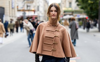 Đừng bước vào mùa lạnh nếu chưa thử áo choàng cape