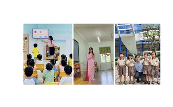 Khi giáo viên mầm non học tiếng Anh