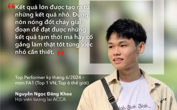 Học cao đẳng vẫn đủ trình độ thi lấy chứng chỉ ACCA của Anh
