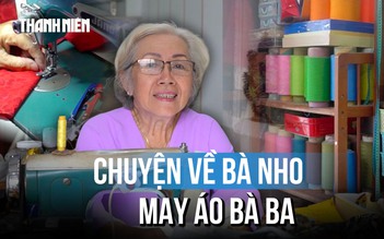 Cụ bà gần 50 năm giữ nghề may áo bà ba đất Cần Thơ