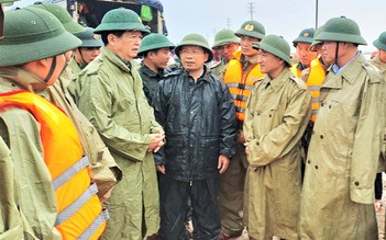 Phó thủ tướng Mai Văn Chính chỉ đạo ứng phó mưa lũ ở Hà Tĩnh