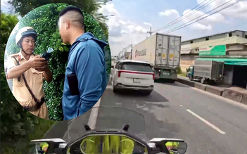 Không nhường đường xe ưu tiên, tài xế ở TP.HCM phải trả giá đắt