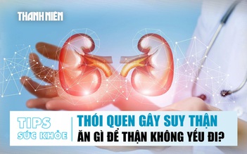 Bản tin sức khỏe 6.10: Thói quen đẩy gần hơn đến suy thận | Nên ăn gì để thận không yếu đi?