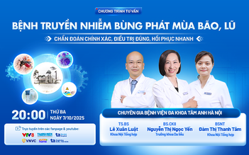 Điều trị và phòng ngừa các bệnh truyền nhiễm có thể bùng phát sau bão lũ