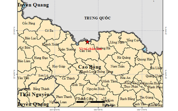 Động đất 3.4 độ ở Cao Bằng
