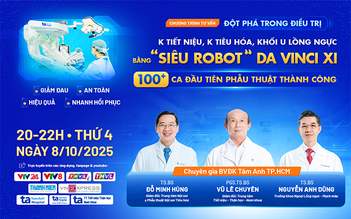 Đột phá trong điều trị ung thư tiết niệu, tiêu hóa, u lồng ngực bằng robot