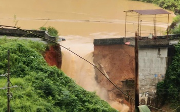 Vỡ đập thủy điện Bắc Khê 1 ở Lạng Sơn