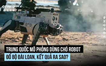 Trung Quốc tung chó robot, UAV ra tập trận đánh đảo, kết quả ra sao?