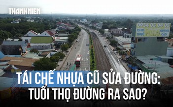 'Công nghệ sửa đường' tái chế vật liệu gây hoang mang: Giám sát công trình nói gì?