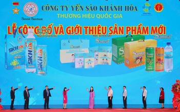Yến sào Khánh Hòa ra mắt 5 sản phẩm mới, trao giải cho khách hàng trúng thưởng