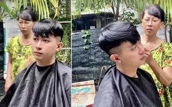 Chuyện chàng trai được mẹ cắt tóc từ nhỏ