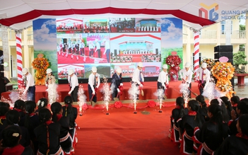 Quảng Ninh khởi công 6 trường nội trú hơn 1.000 tỉ đồng ở vùng biên giới