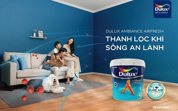 Giảm ô nhiễm không khí trong nhà với công nghệ sơn mới