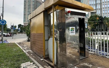 Công an phường Sài Gòn làm rõ tin báo 'mất trộm' nhà vệ sinh công cộng
