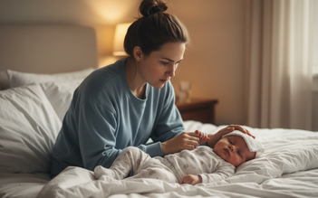 Trẻ sốt cao: Bác sĩ cảnh báo không nên lăn trứng, giảm sốt tự nhiên