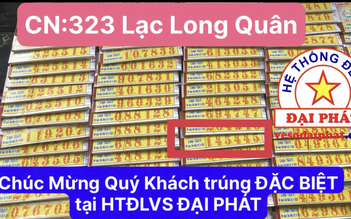TP.HCM tiếp tục 'nổ' 28 tỉ giải độc đắc xổ số miền Nam ngày 2 tháng 11
