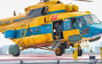 Bộ Quốc phòng điều máy bay trực thăng cứu trợ vùng lũ Khánh Hòa, Phú Yên cũ