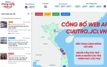 Website cứu trợ khẩn cấp ra mắt, kết nối người dân vùng ngập lụt và nhà hảo tâm