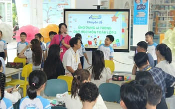 Khi giáo viên mầm non, tiểu học ứng dụng AI dạy học