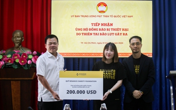 Binance Charity ủng hộ hơn 5,2 tỉ đồng giúp người dân ảnh hưởng lũ lụt miền Trung