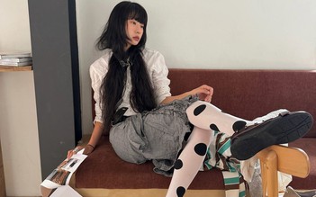 Cảm hứng thời trang mới gọi tên quần tất cá tính